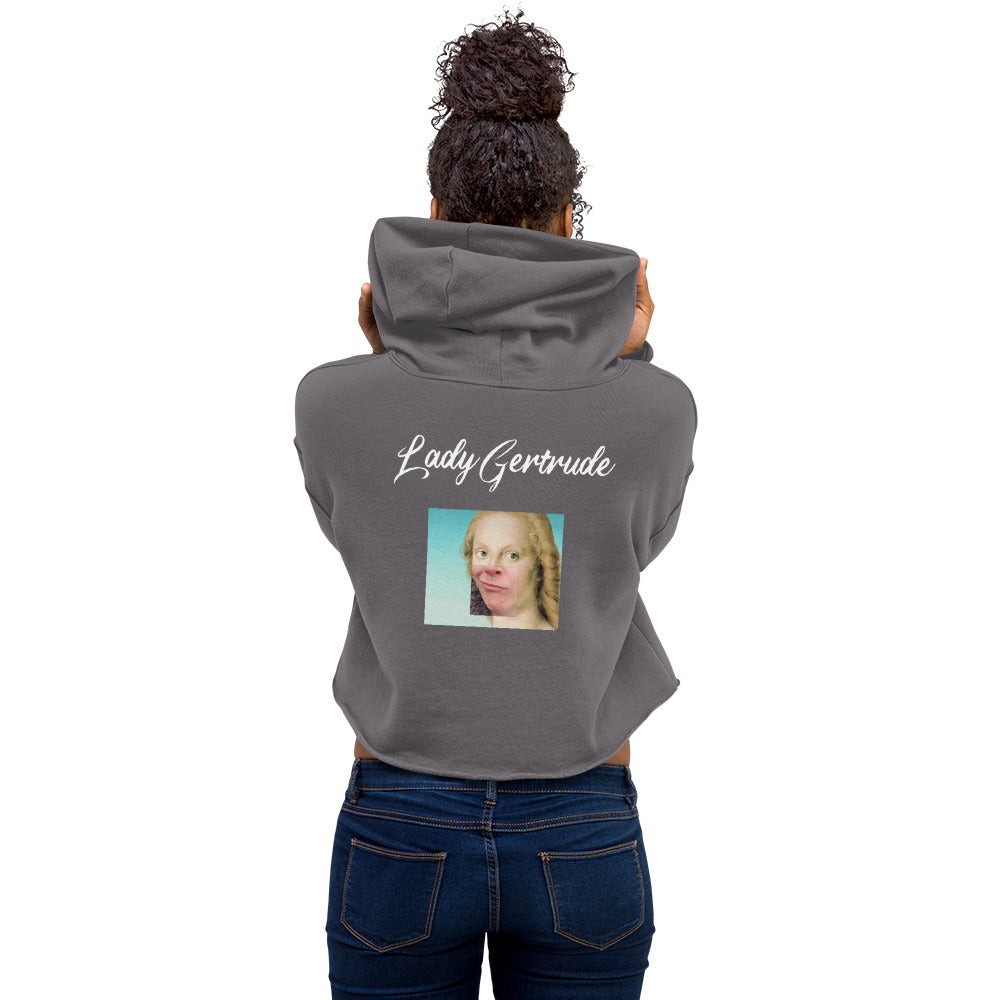 Mmmmmm w/ Pic- Crop Hoodie