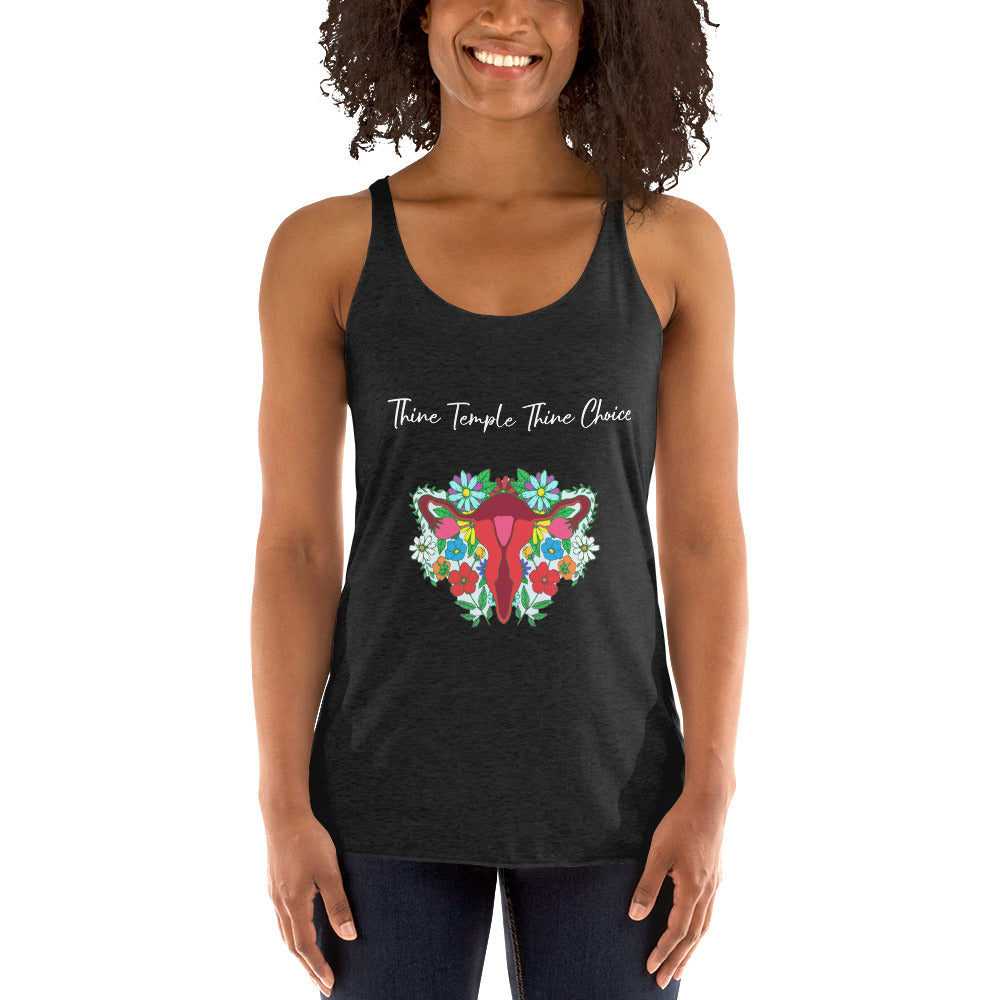 Thine Temple Women's Racerback Tank