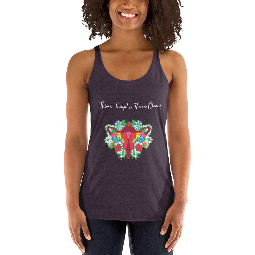 Thine Temple Women's Racerback Tank