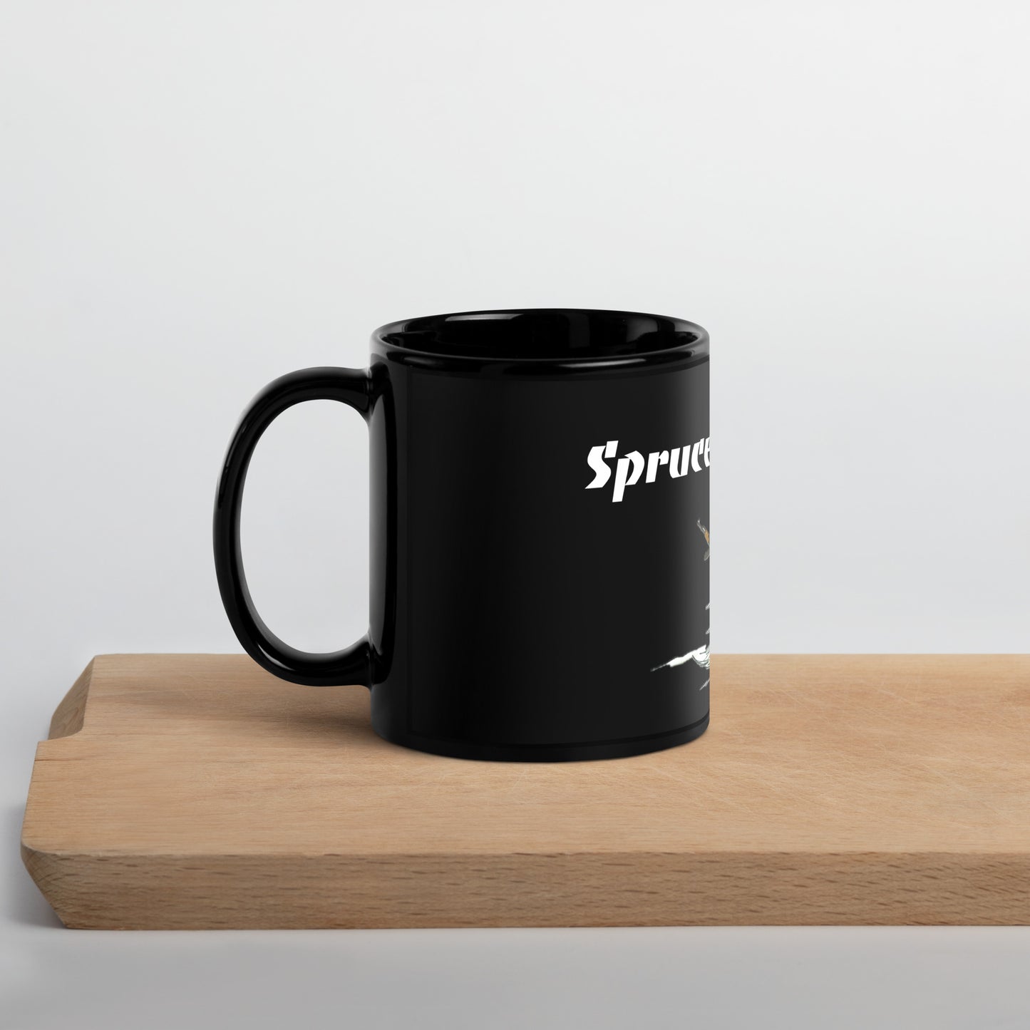 Black Glossy Mug