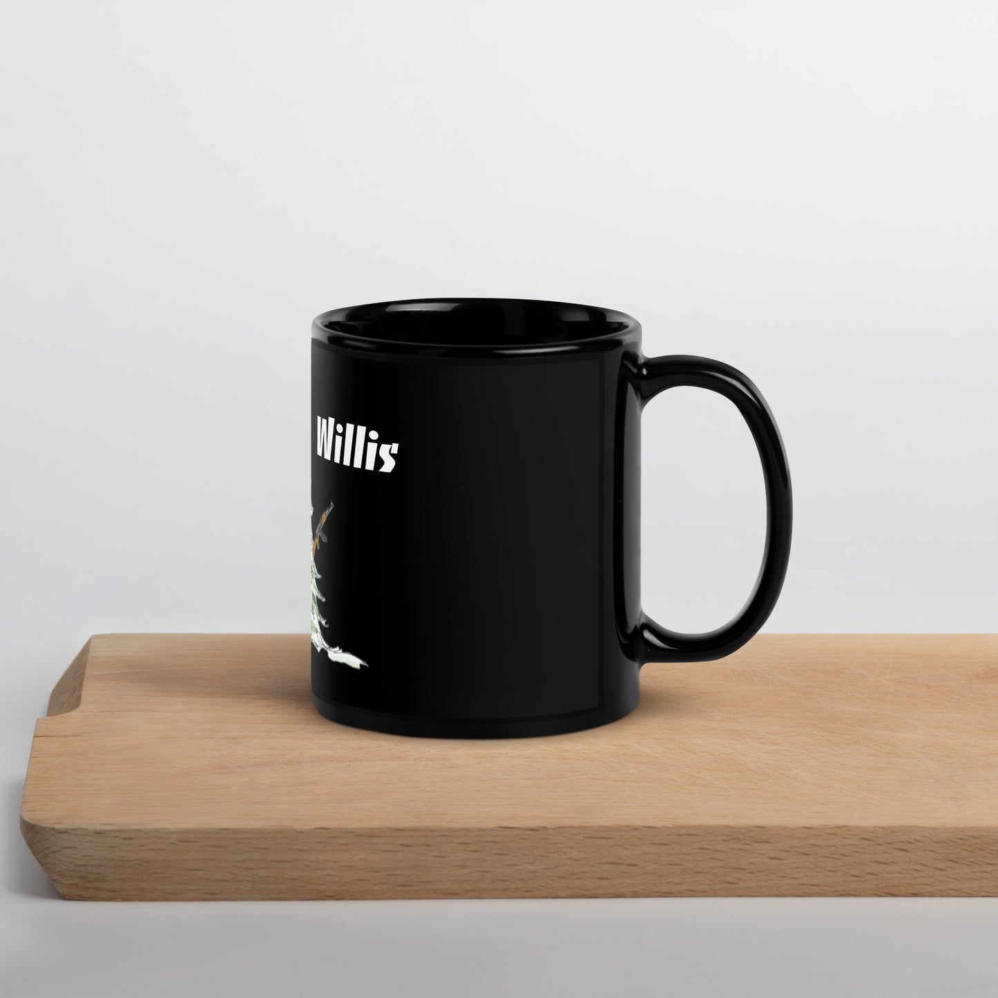 Black Glossy Mug