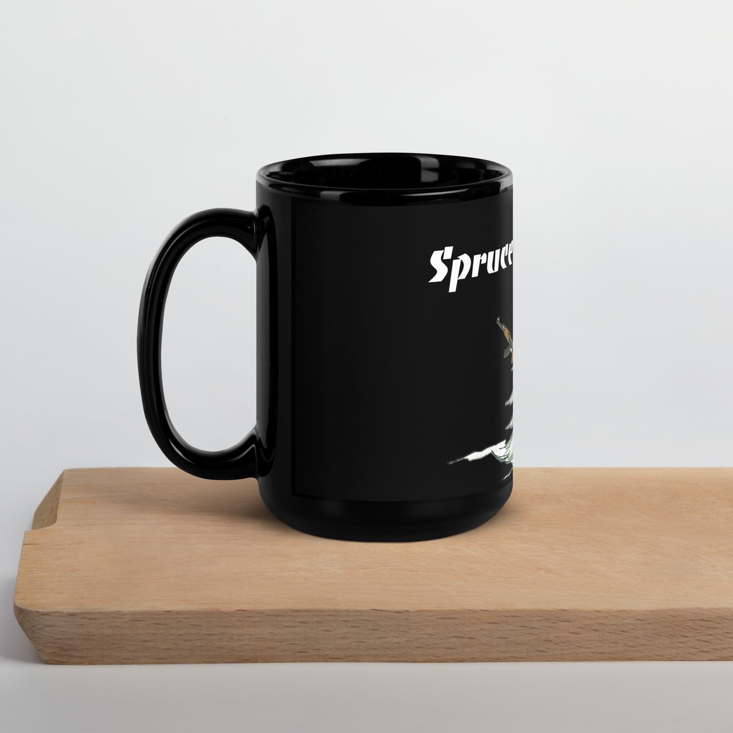 Black Glossy Mug