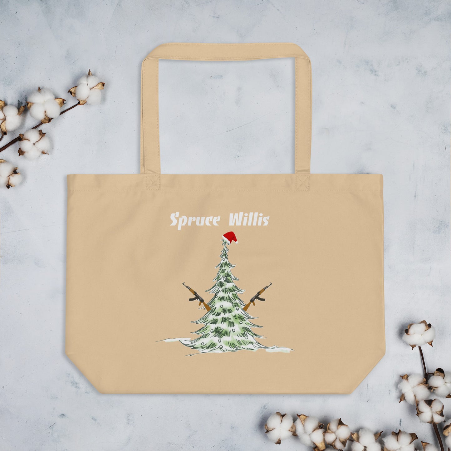 Spruce Willis Large organic tote bag