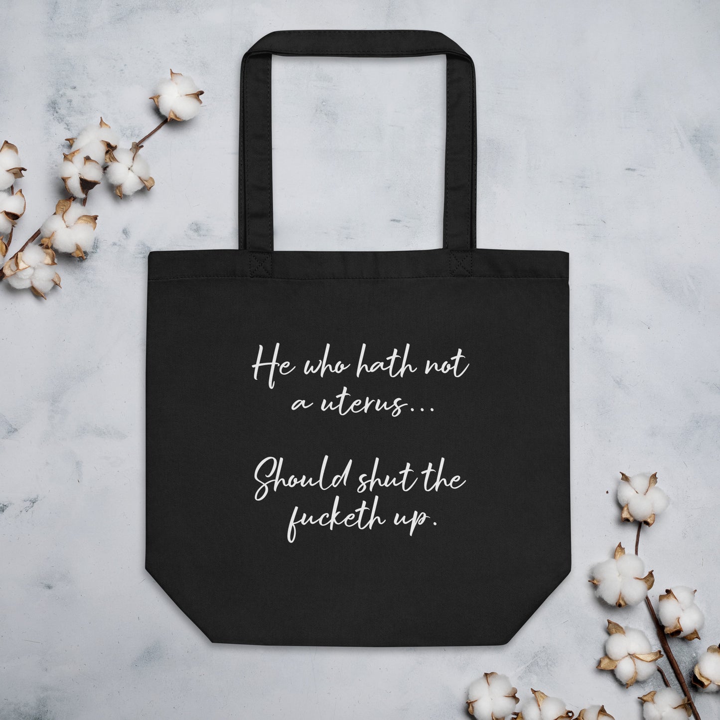 Should Shut Eco Tote Bag