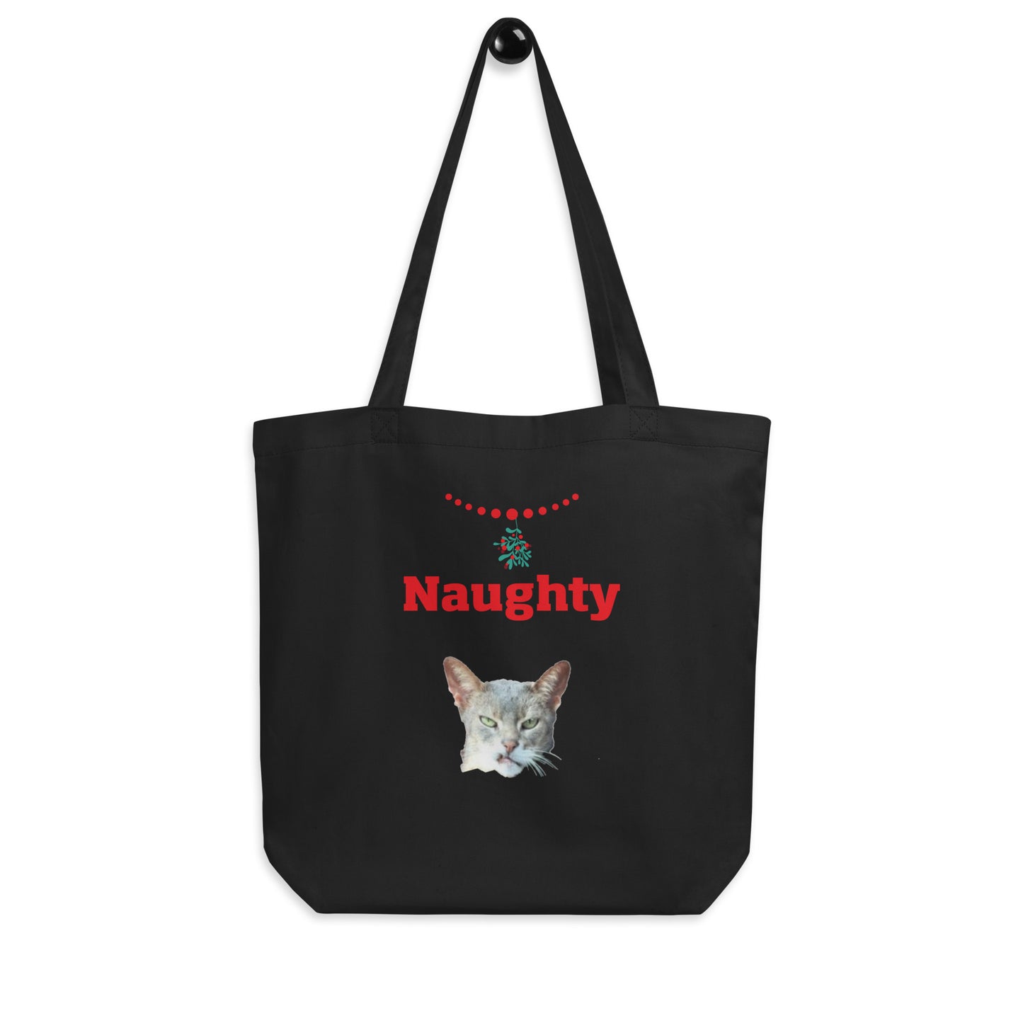 Naughty Cat Eco Tote Bag