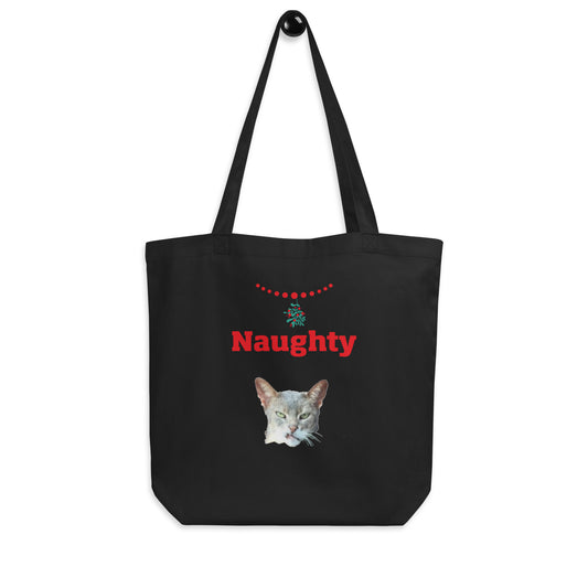 Naughty Cat Eco Tote Bag