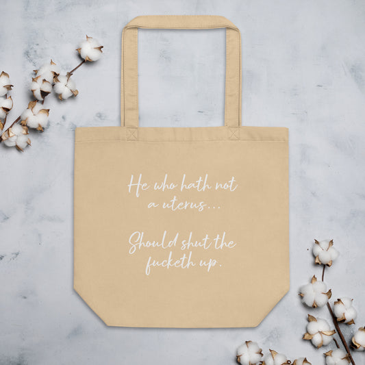 Should Shut Eco Tote Bag