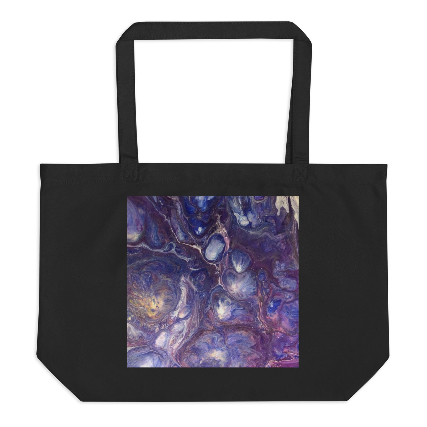 Lion Art Large organic tote bag