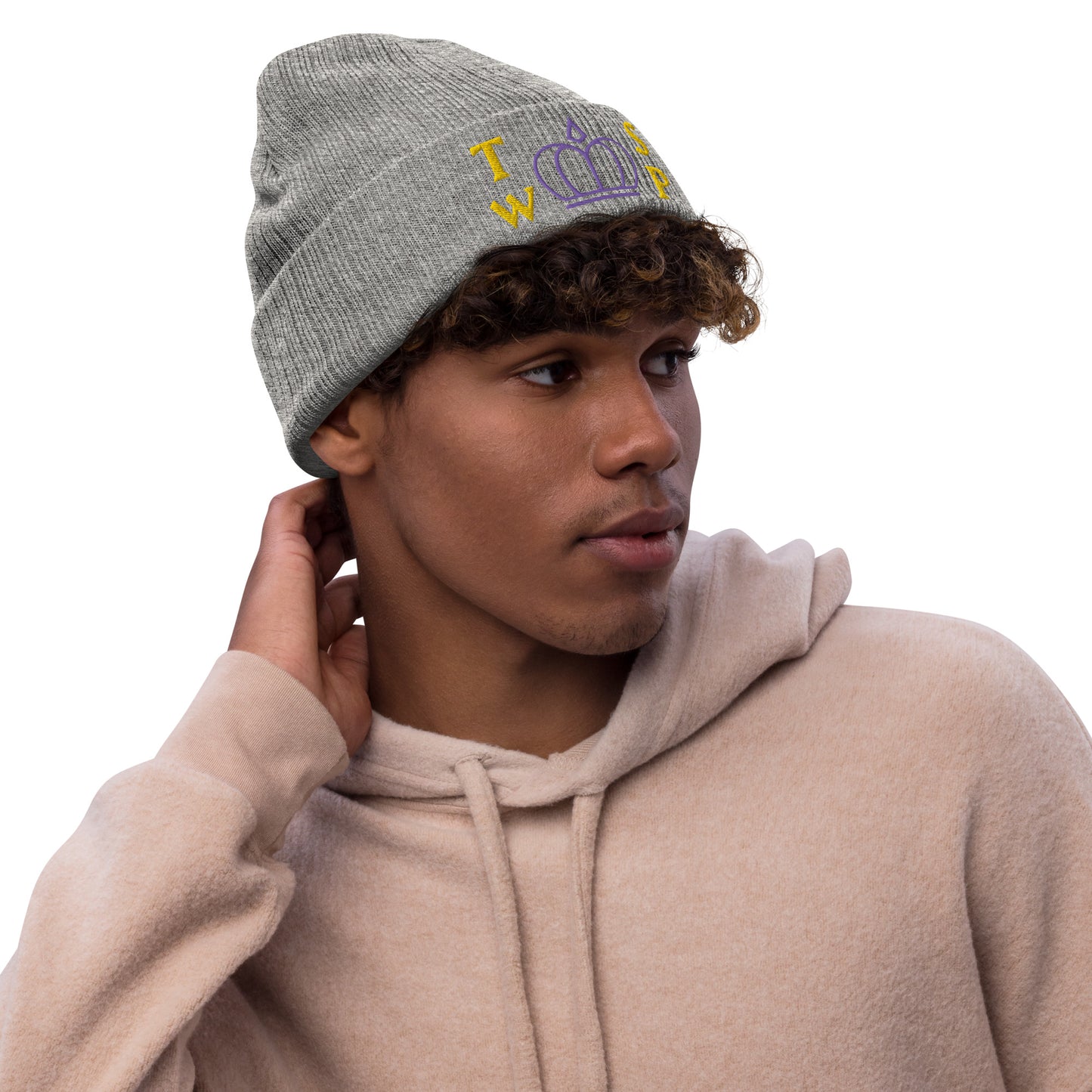 TWSP Ribbed knit beanie