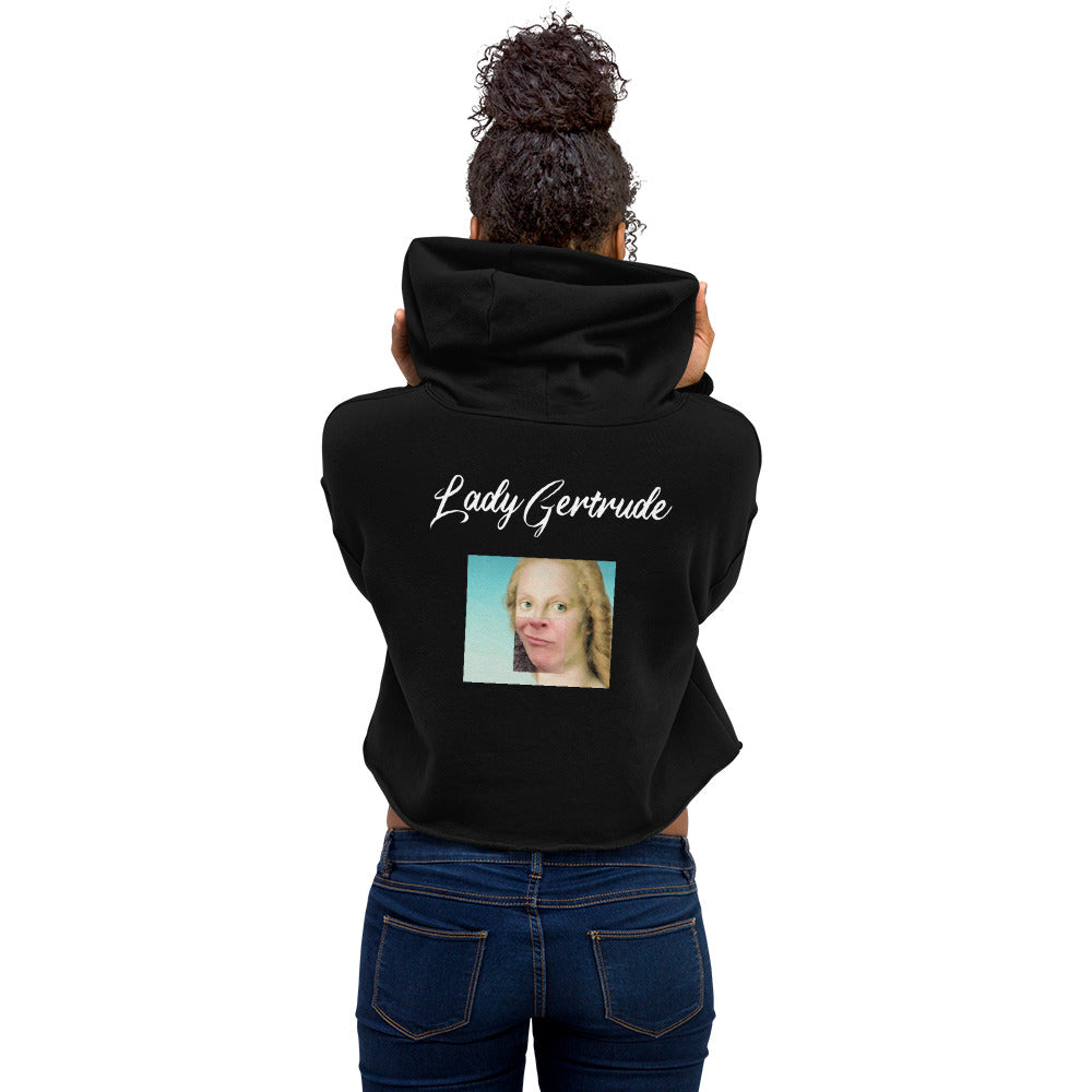 Mmmmmm w/ Pic- Crop Hoodie