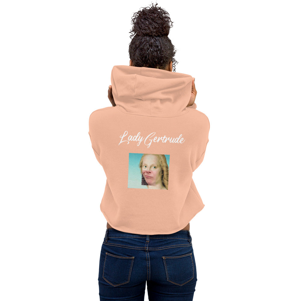 Mmmmmm w/ Pic- Crop Hoodie