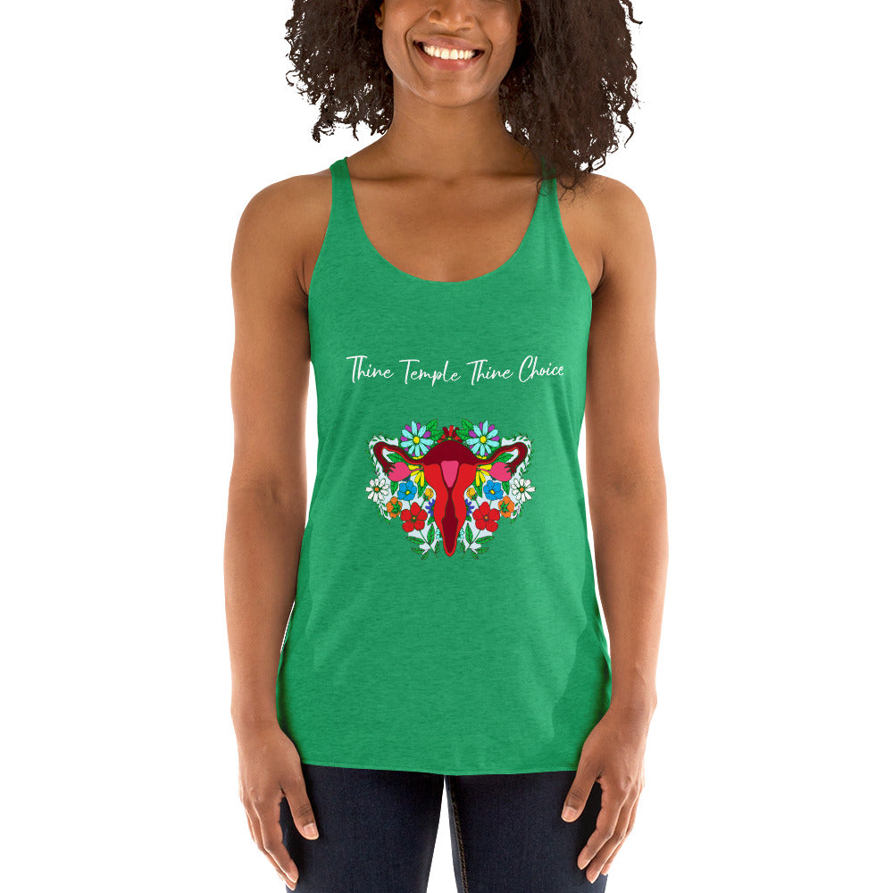 Thine Temple Women's Racerback Tank