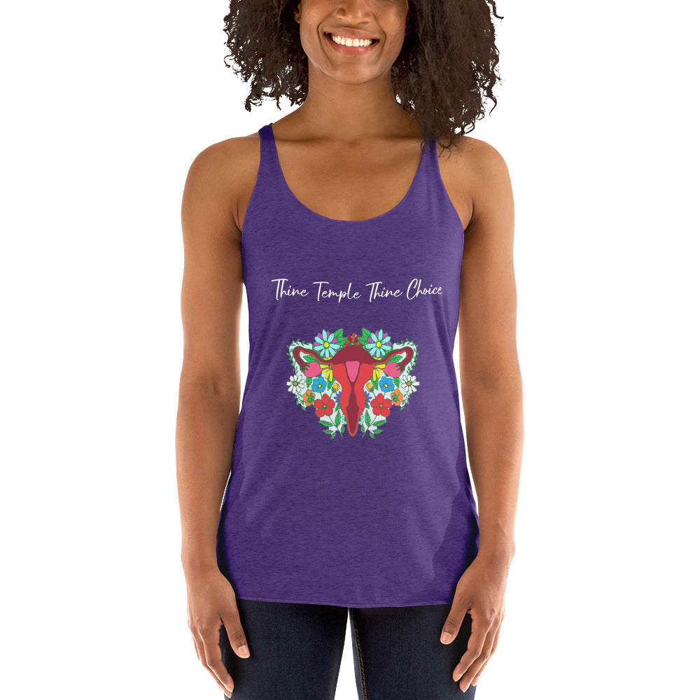 Thine Temple Women's Racerback Tank