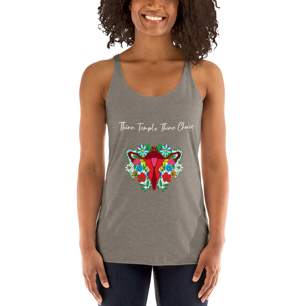 Thine Temple Women's Racerback Tank