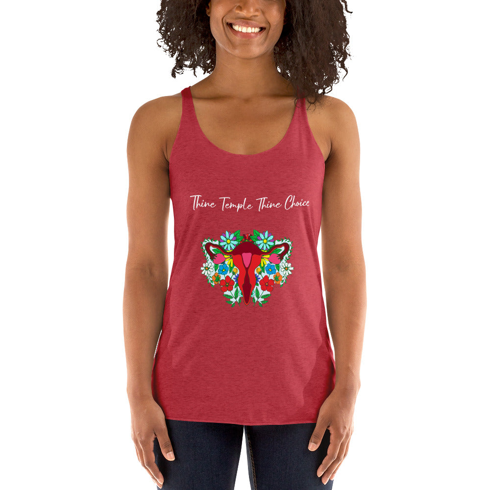 Thine Temple Women's Racerback Tank