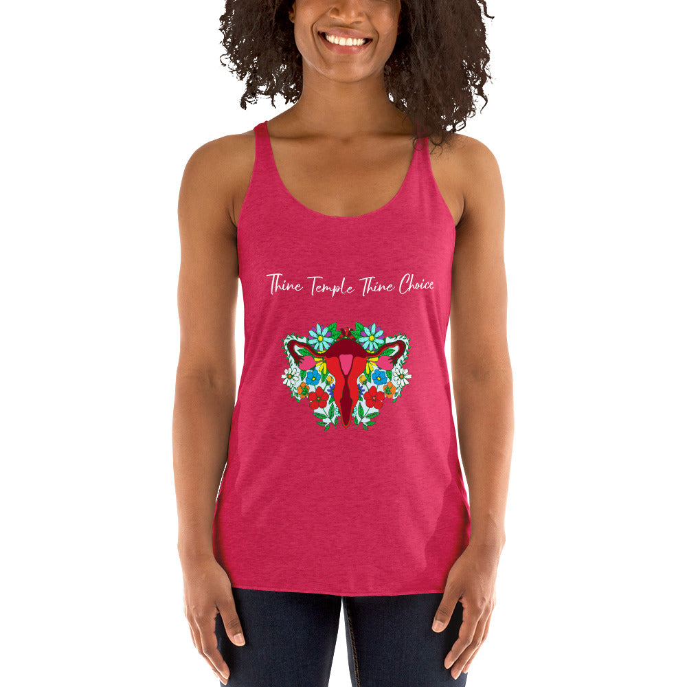 Thine Temple Women's Racerback Tank