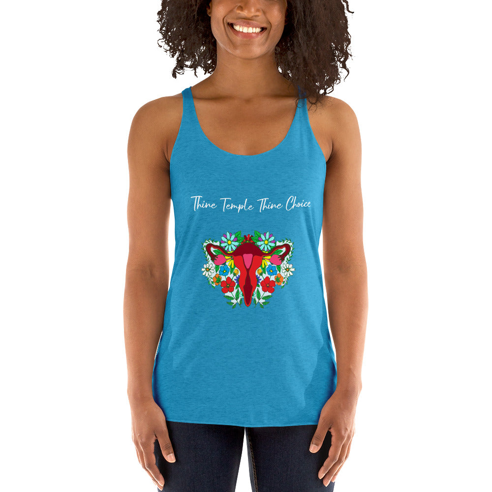 Thine Temple Women's Racerback Tank