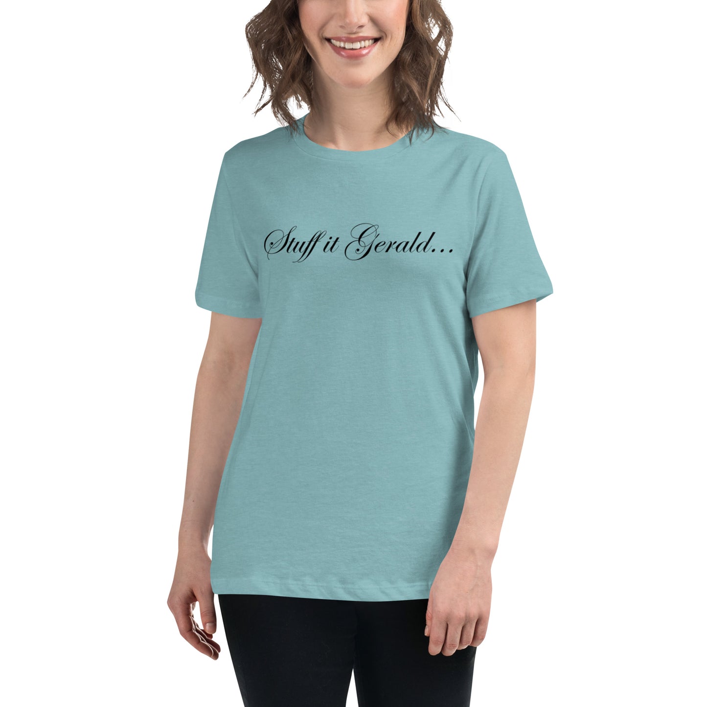 Stuff It Gerald Women's Relaxed T-Shirt