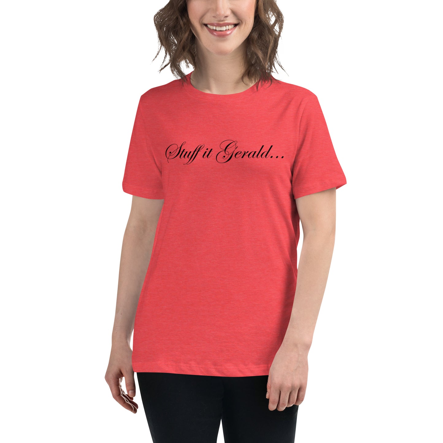 Stuff It Gerald Women's Relaxed T-Shirt