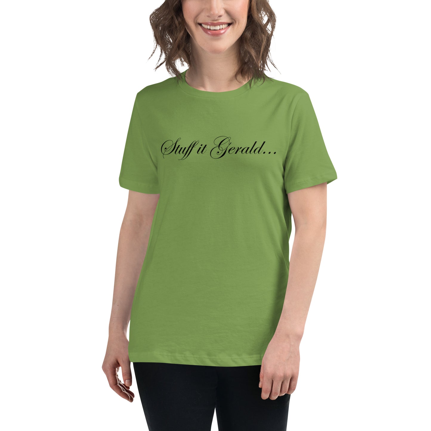 Stuff It Gerald Women's Relaxed T-Shirt