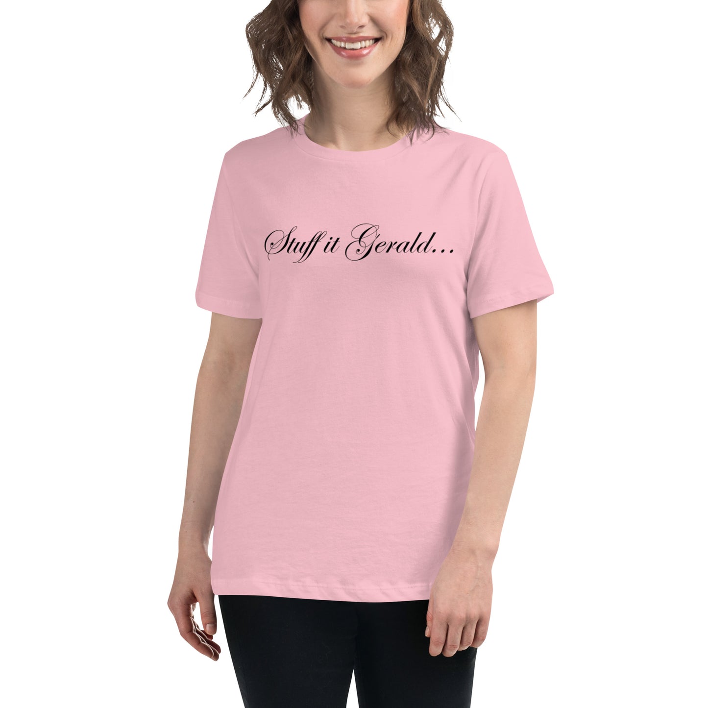 Stuff It Gerald Women's Relaxed T-Shirt